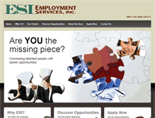 Tablet Screenshot of 358-jobs.com